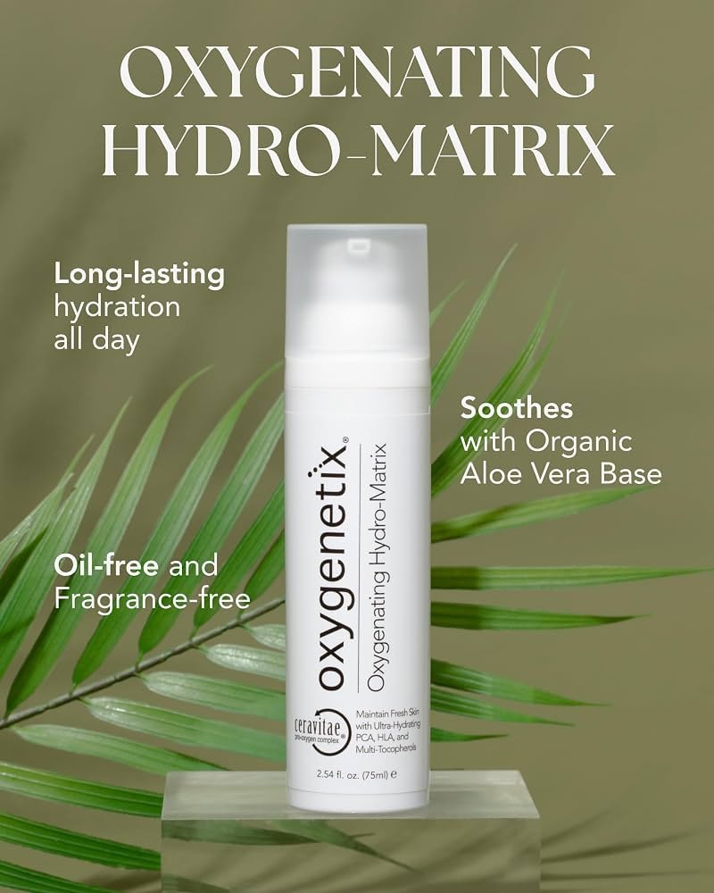 Oxygenetix Hydro-Matrix moisturizer — aloe vera hydrating complex
